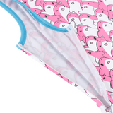 LFB Shark Friend Mini Dress - Pink