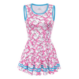 LFB Shark Friend Mini Dress - Pink