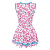 LFB Shark Friend Mini Dress - Pink