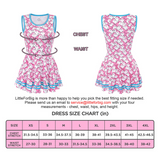 LFB Shark Friend Mini Dress - Pink