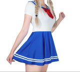 Silk-soft LFB Magical Girl Mini Dress - Blue