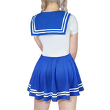 Silk-soft LFB Magical Girl Mini Dress - Blue