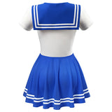 Silk-soft LFB Magical Girl Mini Dress - Blue