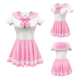 Silk-soft LFB Magical Girl Mini Dress - Pink