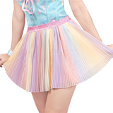 LFB Pleated Skirt - Rainbow