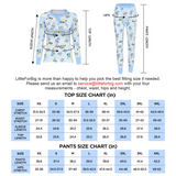 LFB Little Blue Pajama Set