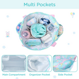 LFB Overnight Diaper Bag - Baby Parade - Pink