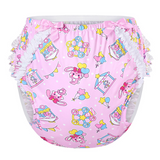 LFB Adult Ruffle Diaper Cover - Usagi Pastel Circus