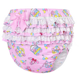 LFB Adult Ruffle Diaper Cover - Usagi Pastel Circus
