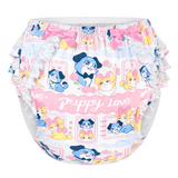 LFB Adult Ruffle Diaper Cover - Puppy Love