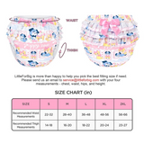LFB Adult Ruffle Diaper Cover - Puppy Love