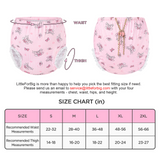 LFB Lockable Waistband Pant - Bunnies & Bows
