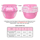 LFB Shiny Glitter Pretty in Pink Training Pants