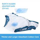 Adult Hipster Training Briefs - Little Blue
