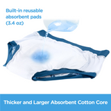 Adult High Waist Training Briefs - Little Blue