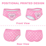 Adult Hipster Training Briefs - Blushing Baby