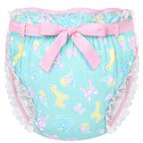 LFB Silky Ribbon Omutsu Diaper Cover - Full Print Baby Parade