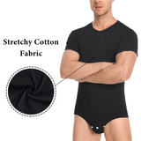 LFB Relaxed Fit Basic Bodysuit - Black