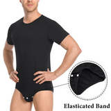 LFB Relaxed Fit Basic Bodysuit - Black