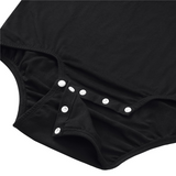 LFB Relaxed Fit Basic Bodysuit - Black