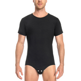 LFB Relaxed Fit Basic Bodysuit - Black