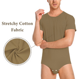 LFB Relaxed Fit Basic Bodysuit - Brown