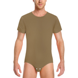 LFB Relaxed Fit Basic Bodysuit - Brown