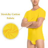 LFB Relaxed Fit Basic Bodysuit - Yellow