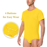 LFB Relaxed Fit Basic Bodysuit - Yellow