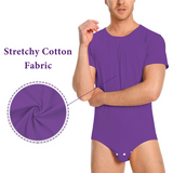 LFB Relaxed Fit Basic Bodysuit - Purple