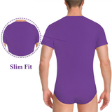 LFB Relaxed Fit Basic Bodysuit - Purple