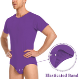 LFB Relaxed Fit Basic Bodysuit - Purple