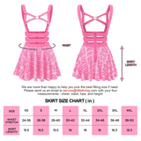 LFB Sissy University Doll Harness Jumper Skirt