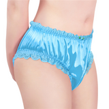 LFB Lacy Frill Panties - Blue