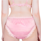 LFB Lacy Frill Panties - Pink