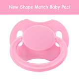3 Pack LFB Gen II Adult size Pacifier - Dark, Medium & Light Pink
