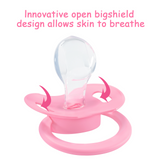3 Pack LFB Gen II Adult size Pacifier - Dark, Medium & Light Pink
