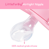 3 Pack LFB Gen II Adult size Pacifier - Dark, Medium & Light Pink