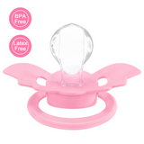 LFB Gen II Adult size Pacifier - Rosy Bat