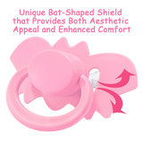 LFB Gen II Adult size Pacifier - Rosy Bat