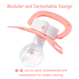 LFB Gen II Adult size Pacifier - Bear - Pink