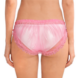 LFB Bikini Plastic Pant - Dolly Pink