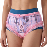 LFB Bikini Plastic Pant - Dolly Pink