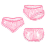LFB Bikini Plastic Pant - Dolly Pink