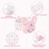 LFB Wrist Rattle - Pink Bunny