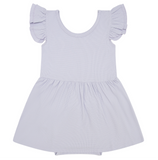 LC Ribbed Bamboo Dress - Periwinkle