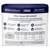 North Shore Megamax Adult Diaper (USA-V2) - Purple