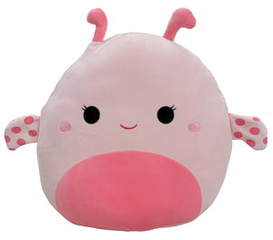 14" Squishmallow  - Pink Lady Bug - Marla