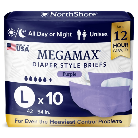 Forsite AM:PM Series Adult Diaper - Purple Stars – My Inner Baby
