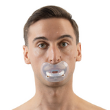 Rearz Gummi Silicone Adult Pacifier - Clear
